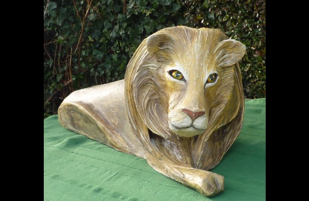 Image 17: "LionAid Lion by Yvonne Arber