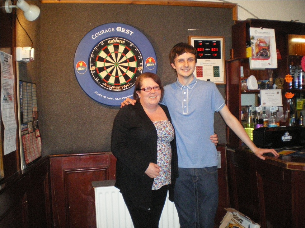 Kieran and Dawn at the Sportsman