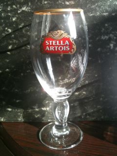 Stella chalice pint glasses