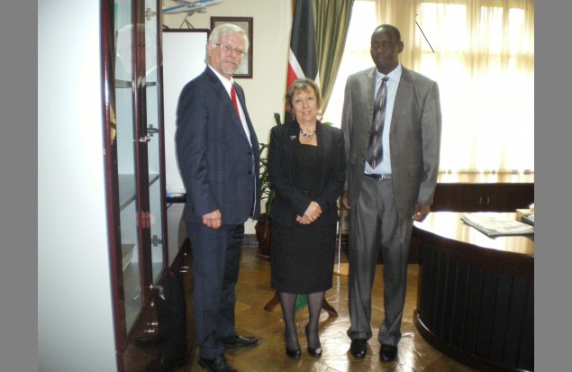 LionAid meet the Director of Kenya Wildlife Service