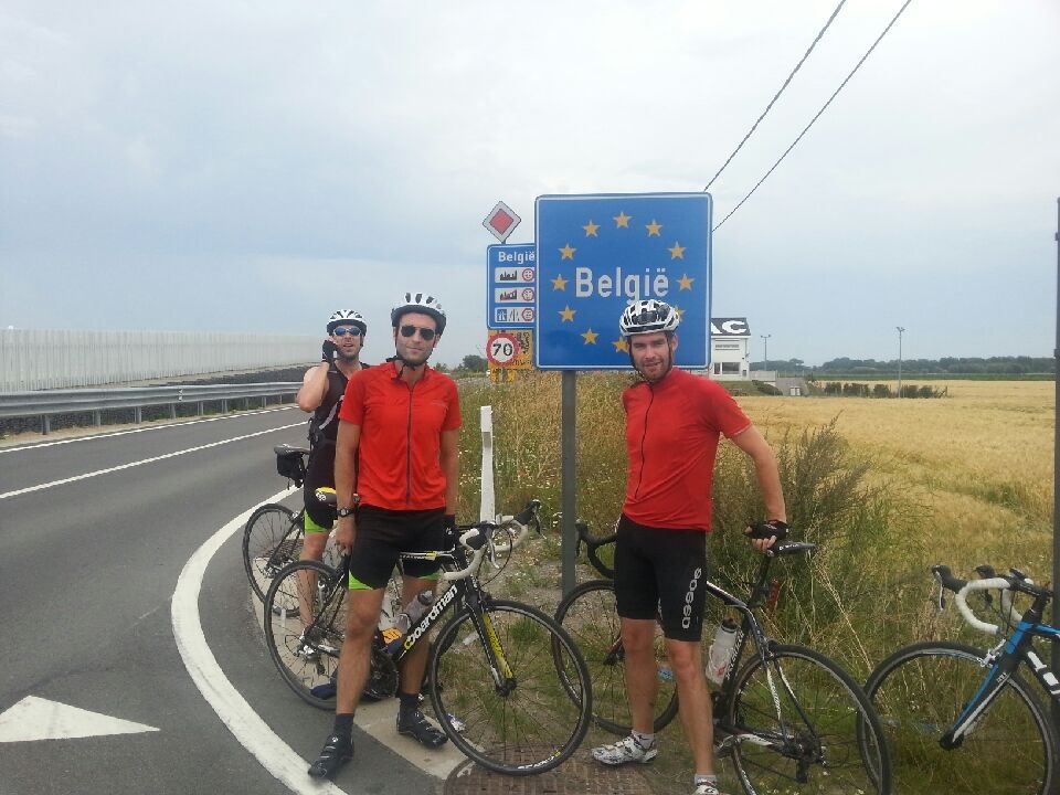 Arriving in Belgium