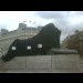 The covered lion in Trafalgar Square