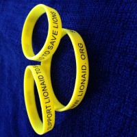 Silicone Wristband "Support LionAid to save Lions"